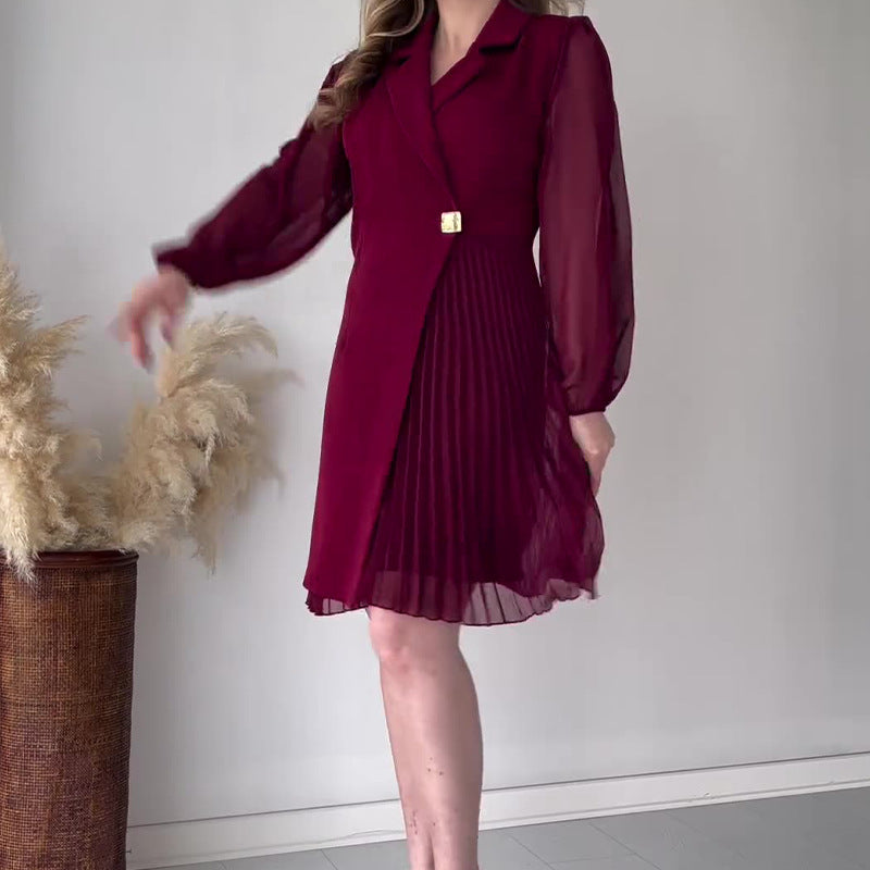 Robe Élégance Moderne – Fluidité & Charme Réunis
