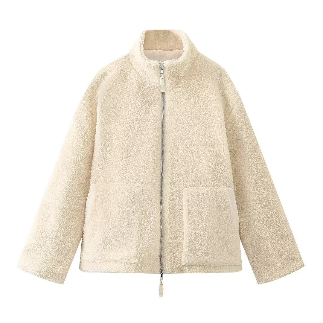 Manteau Hiver Femme Chic Col Roulé | Manteau Chaud Élégant – VISTORRA