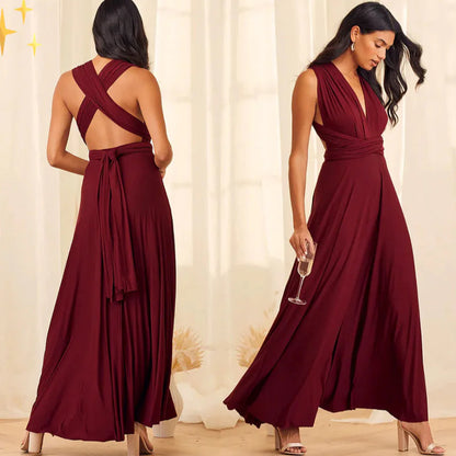 Robe Bohème 15-en-1 – Longue, Chic, Été, 15 Styles | Vistorra