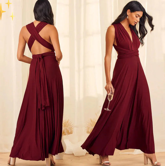 Nouvelle Robe Bohème 15-en-1 – Un Seul Achat, 15 Looks différents !