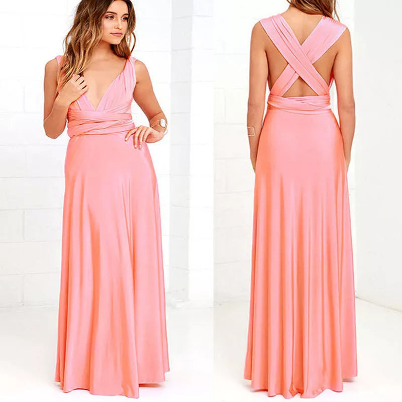 Robe Bohème 15-en-1 – Longue, Chic, Été, 15 Styles | Vistorra